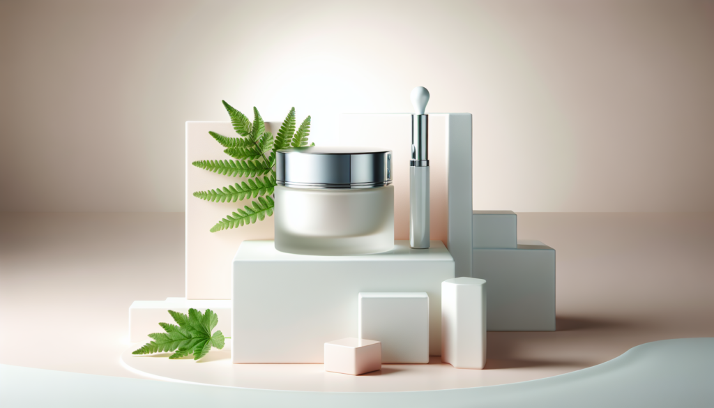 Elegant Korean skincare cream jar with Centella Asiatica leaves - Koriderm Time Reverse product review